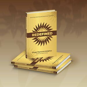 Redefined book cover mockup