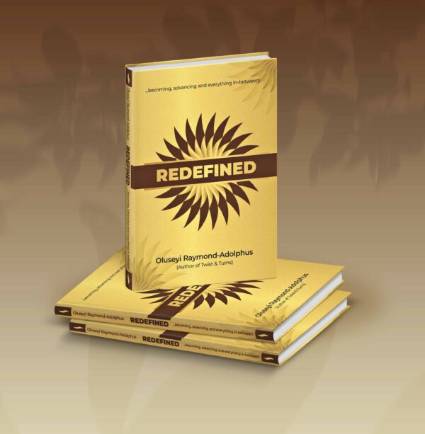 Redefined book cover mockup